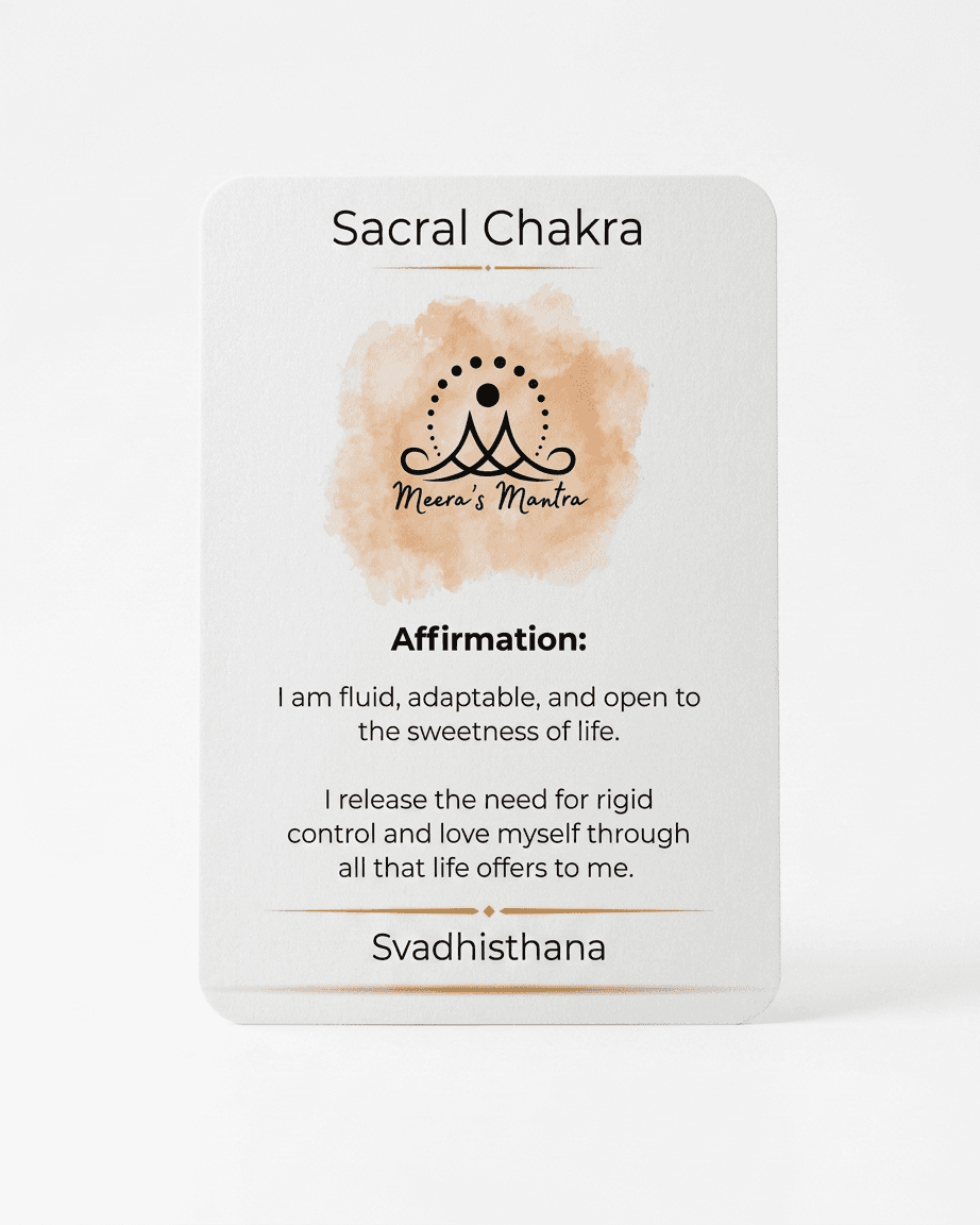 The Creator: Sacral Chakra Mini Deck