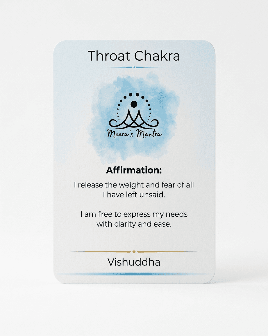 The Truth Speaker: Throat Chakra Mini Deck